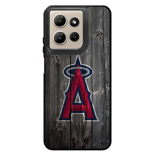 Los Angeles Angels Wooden Pattern Motorola Moto G Power 2026 Case