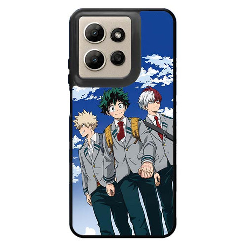 My Hero Academia Bakugo Midoriya and Todoroki Motorola Moto G Power 2026 Case