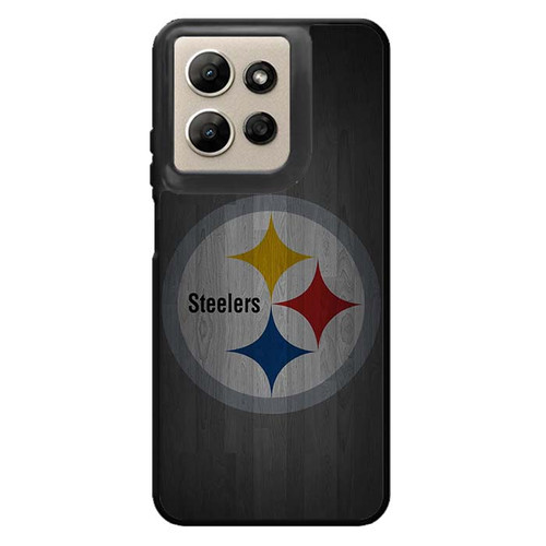 Pittsburgh Steelers Wooden Pattern Motorola Moto G Power 2026 Case