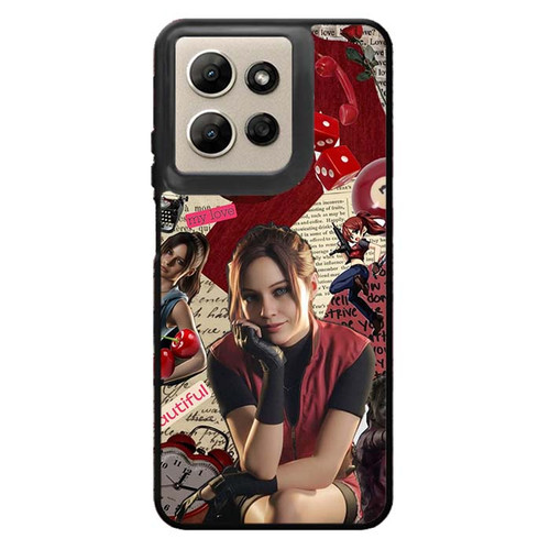 Resident Evil 2 Remake Claire Redfield Motorola Moto G Power 2026 Case