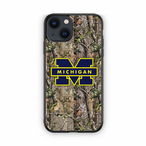 Michigan Wolverines Camouflage iPhone 13 Case