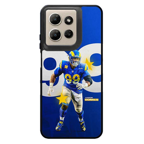 Aaron Donald Los Angeles Rams 04 Motorola Moto G Power 2026 Case