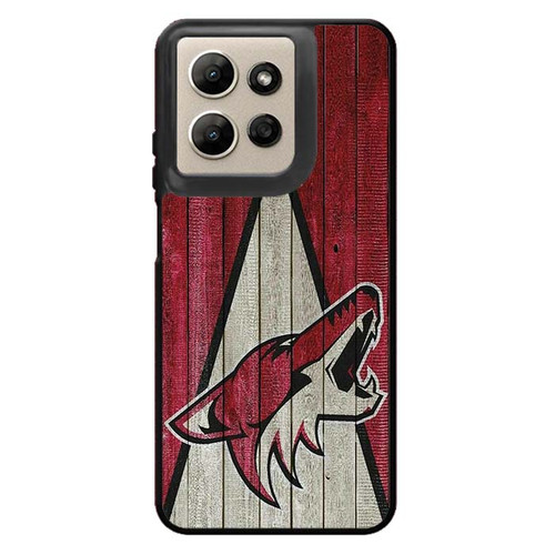 Arizona Coyotes Wood Pattern Motorola Moto G Power 2026 Case