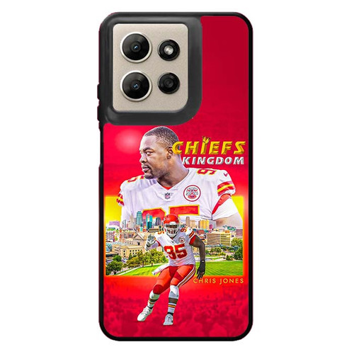 Chris Jones Kansas City Chiefs 03 Motorola Moto G Power 2026 Case