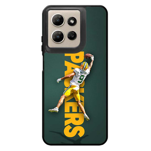 Christian Watson Green Bay Packers 01 Motorola Moto G Power 2026 Case