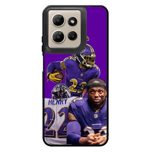 Derrick Henry Baltimore Ravens 01 Motorola Moto G Power 2026 Case