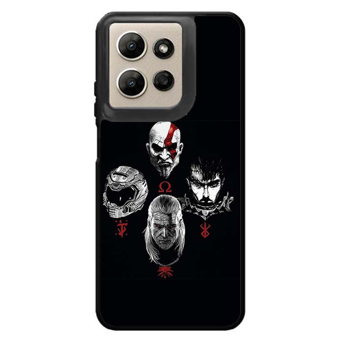 God of War Doom The Witcher Berserk Motorola Moto G Power 2026 Case