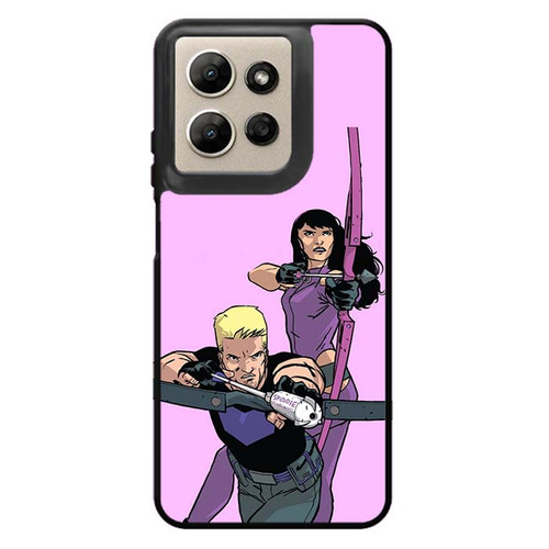 Hawkeye and Kate Bishop Comic Motorola Moto G Power 2026 Case