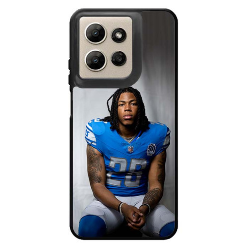 Jahmyr Gibbs Detroit Lions 01 Motorola Moto G Power 2026 Case