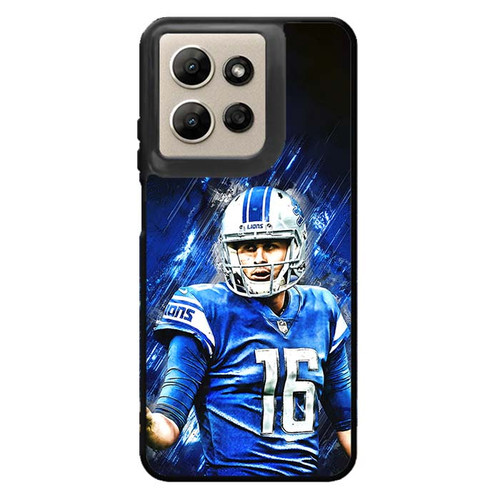 Jared Goff Detroit Lions 01 Motorola Moto G Power 2026 Case