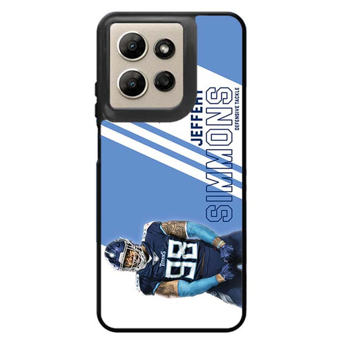 Jeffery Simmons Tennessee Titans 03 Motorola Moto G Power 2026 Case