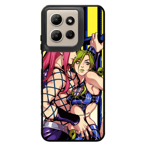 JoJos Bizarre Adventure Jolyne and Narciso Motorola Moto G Power 2026 Case