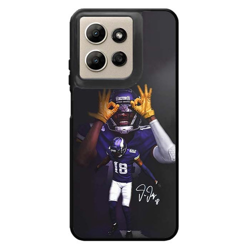 Justin Jefferson Minnesota Vikings 02 Motorola Moto G Power 2026 Case
