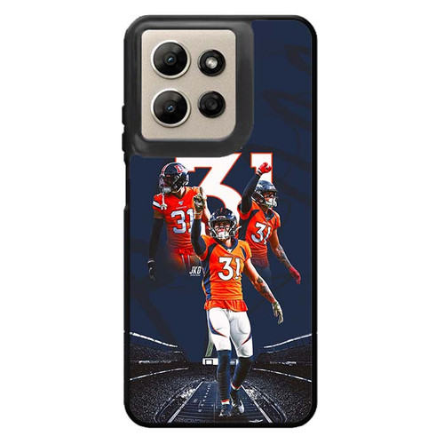 Justin Simmons Denver Broncos 04 Motorola Moto G Power 2026 Case