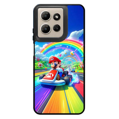 Mario Kart Raibow Trail Motorola Moto G Power 2026 Case