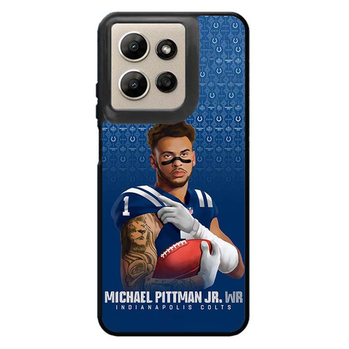 Michael Pittman Jr Indianapolis Colts 01 Motorola Moto G Power 2026 Case