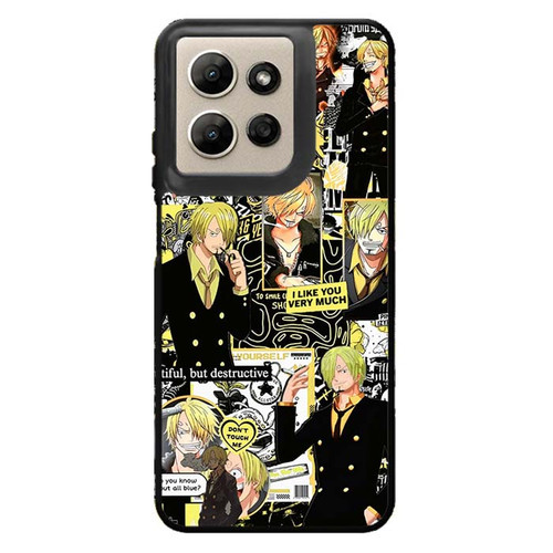 Sanji One Piece Series Collages Motorola Moto G Power 2026 Case