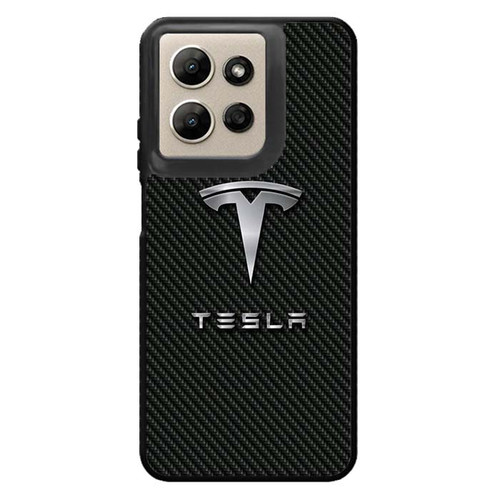 Tesla Carbon Core Motorola Moto G Power 2026 Case