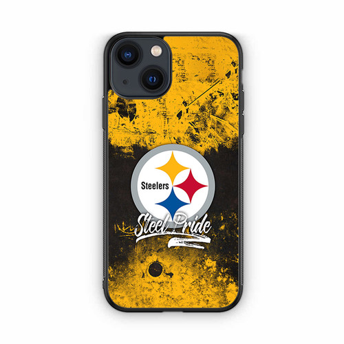 Steeler Pride Grunge iPhone 13 Case