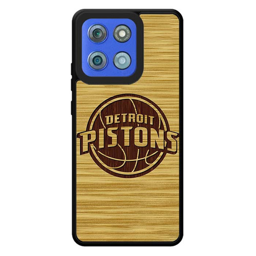 Detroit Pistons Wooden Pattern 01 Motorola Moto G Stylus 2026 Case