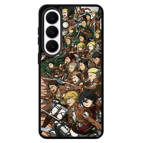 Attack on Titan All Characters Samsung Galaxy S26 Case