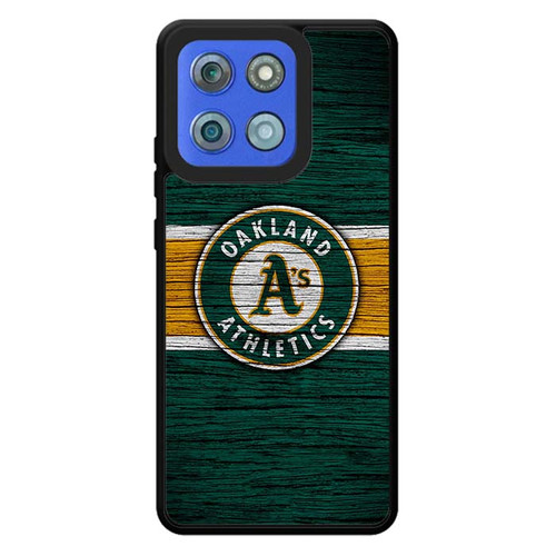 Oakland Athletics Wooden Pattern Motorola Moto G Stylus 2026 Case