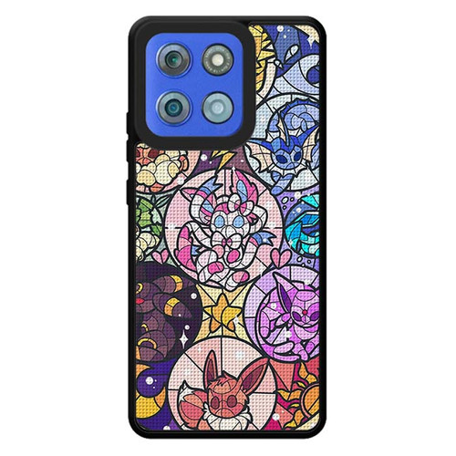 Pokemon Stained Glass Look Motorola Moto G Stylus 2026 Case