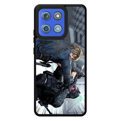 Resident Evil Requiem Leon Vs Hunt Motorola Moto G Stylus 2026 Case