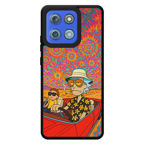 Rick and Morty Psychedelic Vibe Motorola Moto G Stylus 2026 Case