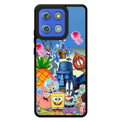 SpongeBob SquarePants Bikini Bottom Motorola Moto G Stylus 2026 Case