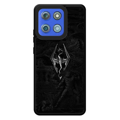 The Elder Scroll V Skyrim Logo Motorola Moto G Stylus 2026 Case