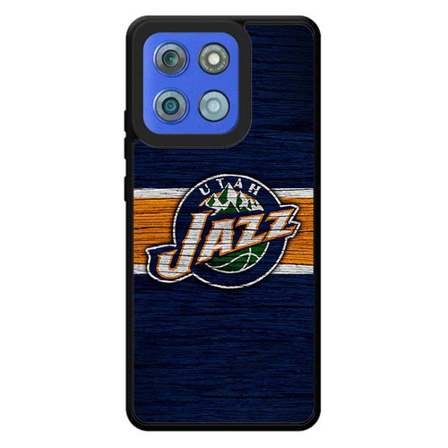Utah Jazz Wooden Pattern Motorola Moto G Stylus 2026 Case