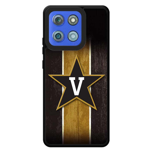 Vanderbilt Commodores Wooden Pattern Motorola Moto G Stylus 2026 Case