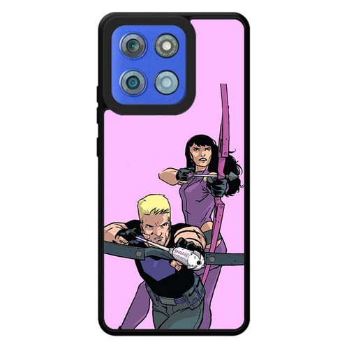 Hawkeye and Kate Bishop Comic Motorola Moto G Stylus 2026 Case