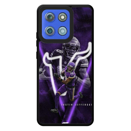 Justin Jefferson Minnesota Vikings 01 Motorola Moto G Stylus 2026 Case
