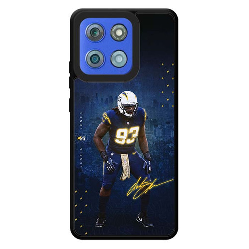 Justin Jones Los Angeles Chargers 01 Motorola Moto G Stylus 2026 Case