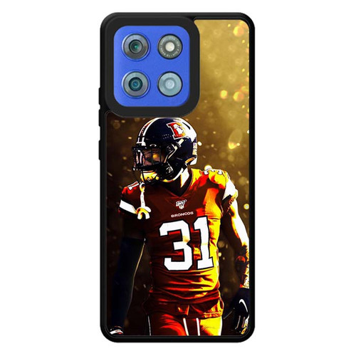 Justin Simmons Denver Broncos 03 Motorola Moto G Stylus 2026 Case