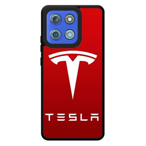 Tesla Silicon and Steel Motorola Moto G Stylus 2026 Case