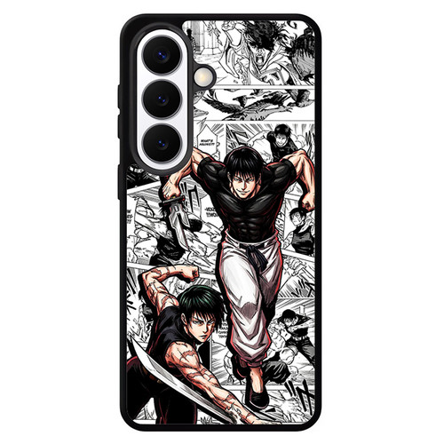 Jujutsu Kaisen Toji and Maki Zenin Samsung Galaxy S26 Case