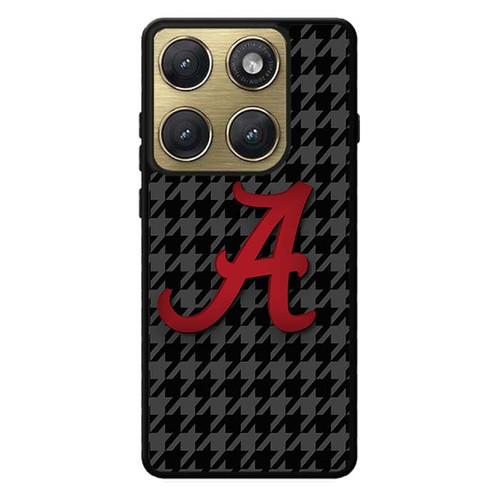 Alabama Crimson Tide Houndstooth 01 Motorola Edge 2026 Case