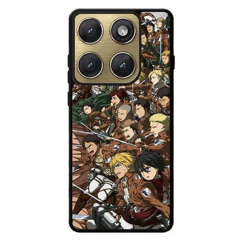 Attack on Titan All Characters Motorola Edge 2026 Case