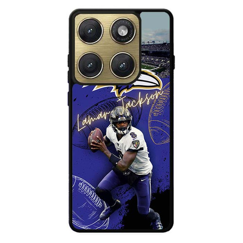 Lamar Jackson Baltimore Ravens Motorola Edge 2026 Case