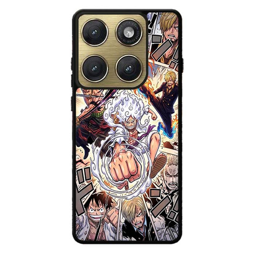 One Piece Luffy Zoro and Sanji Motorola Edge 2026 Case