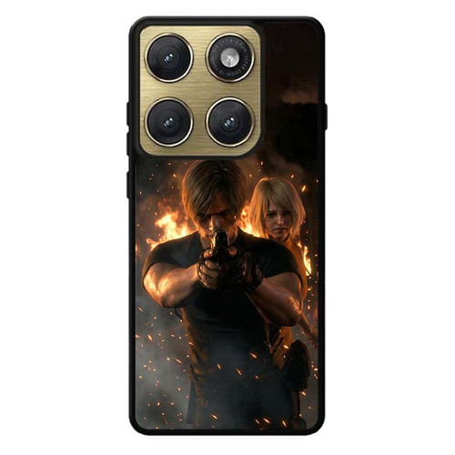 Resident Evil 4 Remake Leon and Ashley G Motorola Edge 2026 Case