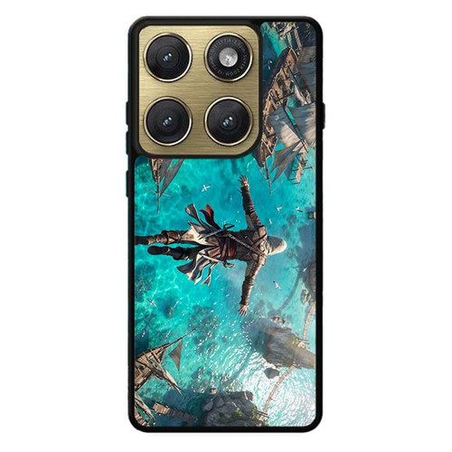 Assassins Creed IV Black Flag Edward Kenway Motorola Edge 2026 Case