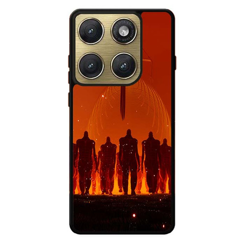 Attack on Titan Rumbling Titan Motorola Edge 2026 Case