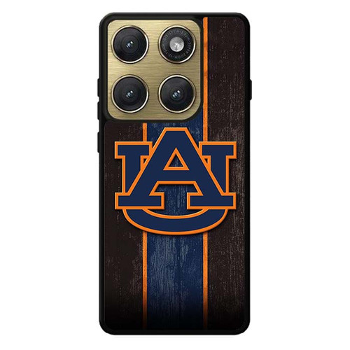 Auburn Tigers Wooden Pattern Motorola Edge 2026 Case