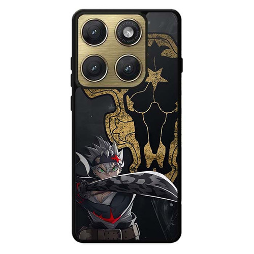 Black Clover Astas Resolve Motorola Edge 2026 Case
