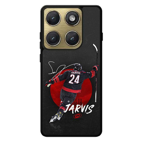Carolina Hurricanes Seth Jarvis Motorola Edge 2026 Case