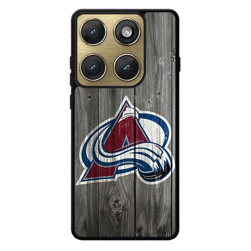 Colorado Avalanche Wooden Pattern Motorola Edge 2026 Case